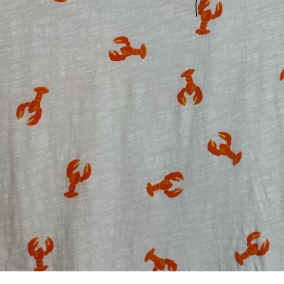 J. Crew Vintage Cotton Lobster Tee - Picture 2 of 3